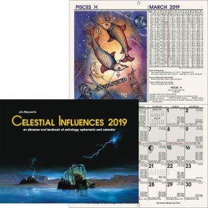 Calendar Wall  PST Celestial Influences